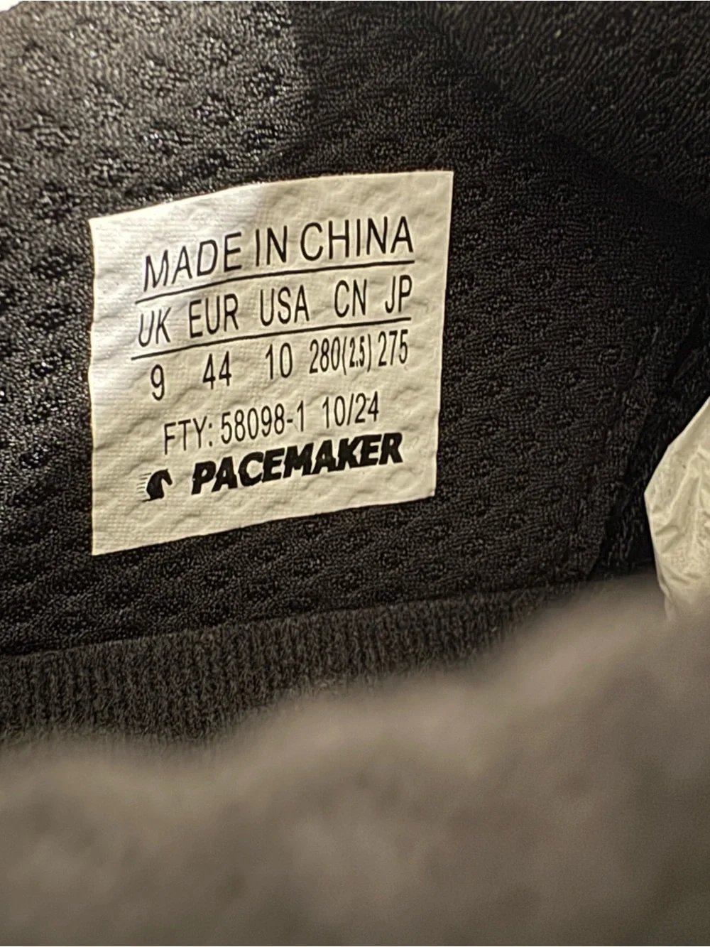 PACEMAKER Speed Carbon Plate Mens Running Shoes Size 10 Men